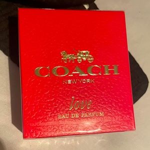 band new in box coach love perfume